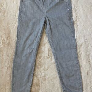 Liverpool  Checkered Cropped Jeans